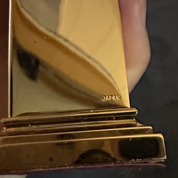 Bulova Gold Mini Grandfather Clock - Picture 6 of 11